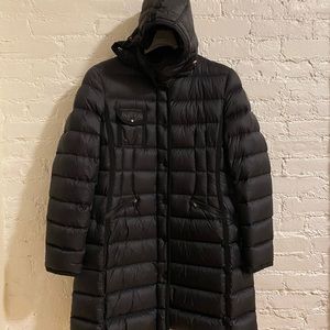 Moncler Hermine Women’s Black Long Parka